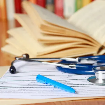 Stetoskop, Bücher, Wissenschaft, Gesundheitswesen, Medizin, Ausbildung